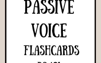 Passive Voice – B2/C1