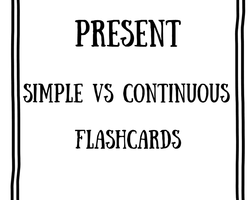 Present simple vs continuous