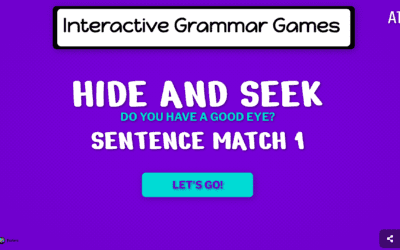 Interactive Grammar Games