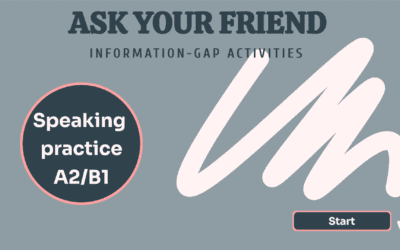 Ask Your Friend – pair work