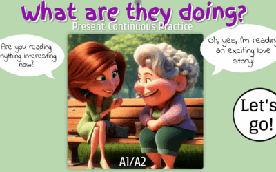 What are they doing? – Present Continuous practice