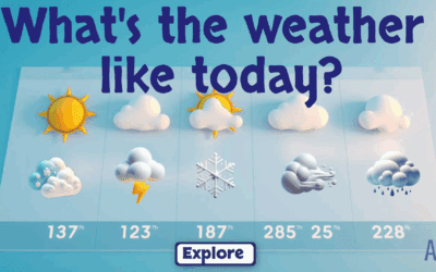 What’s the weather like today?