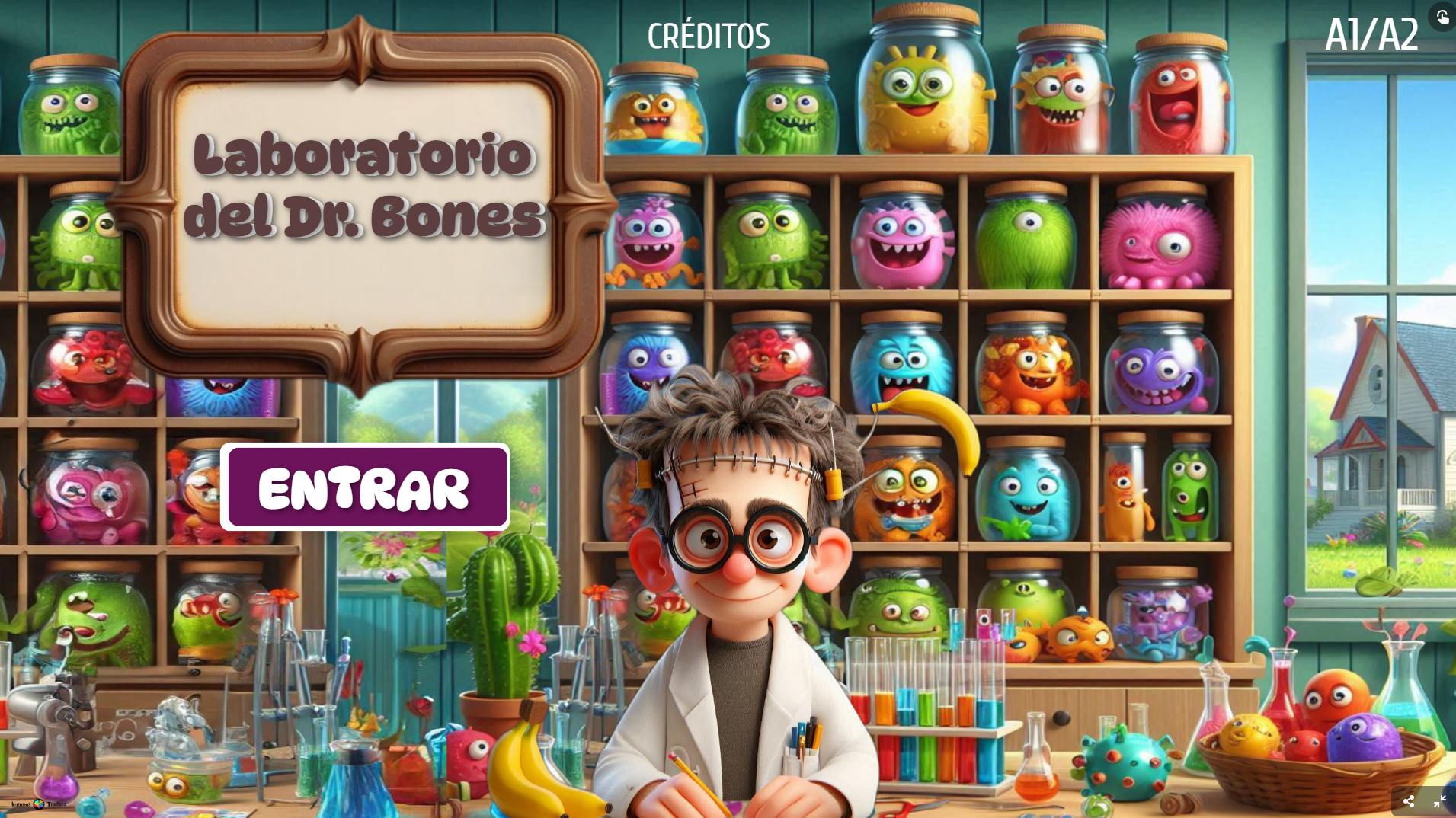 Laboratorio del Dr Bones – Partes del cuerpo