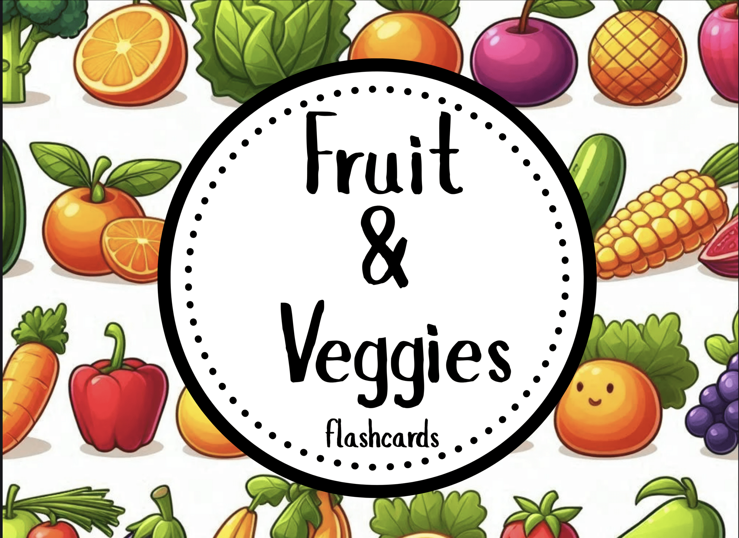 Fruit and Vegetables – flashcards and games