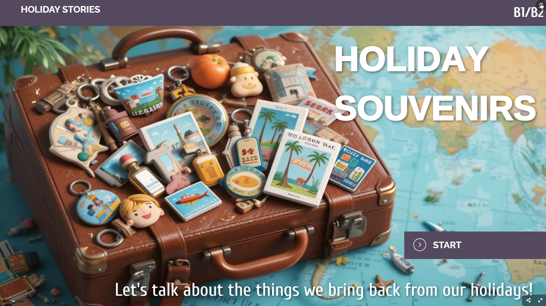 Holiday Souvenirs – speaking B1/B2
