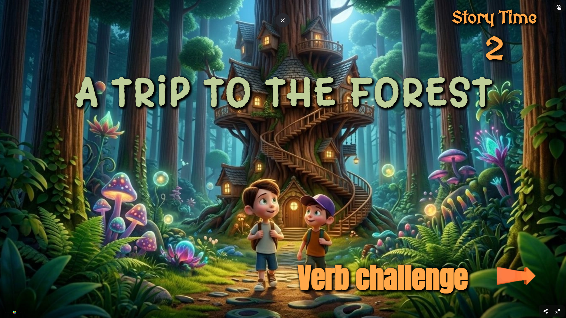 Story Time 2 – Verb Practice