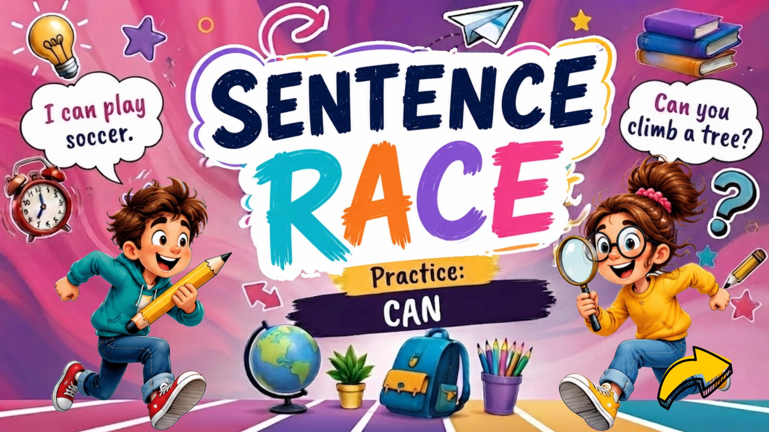 Sentence Race – Can