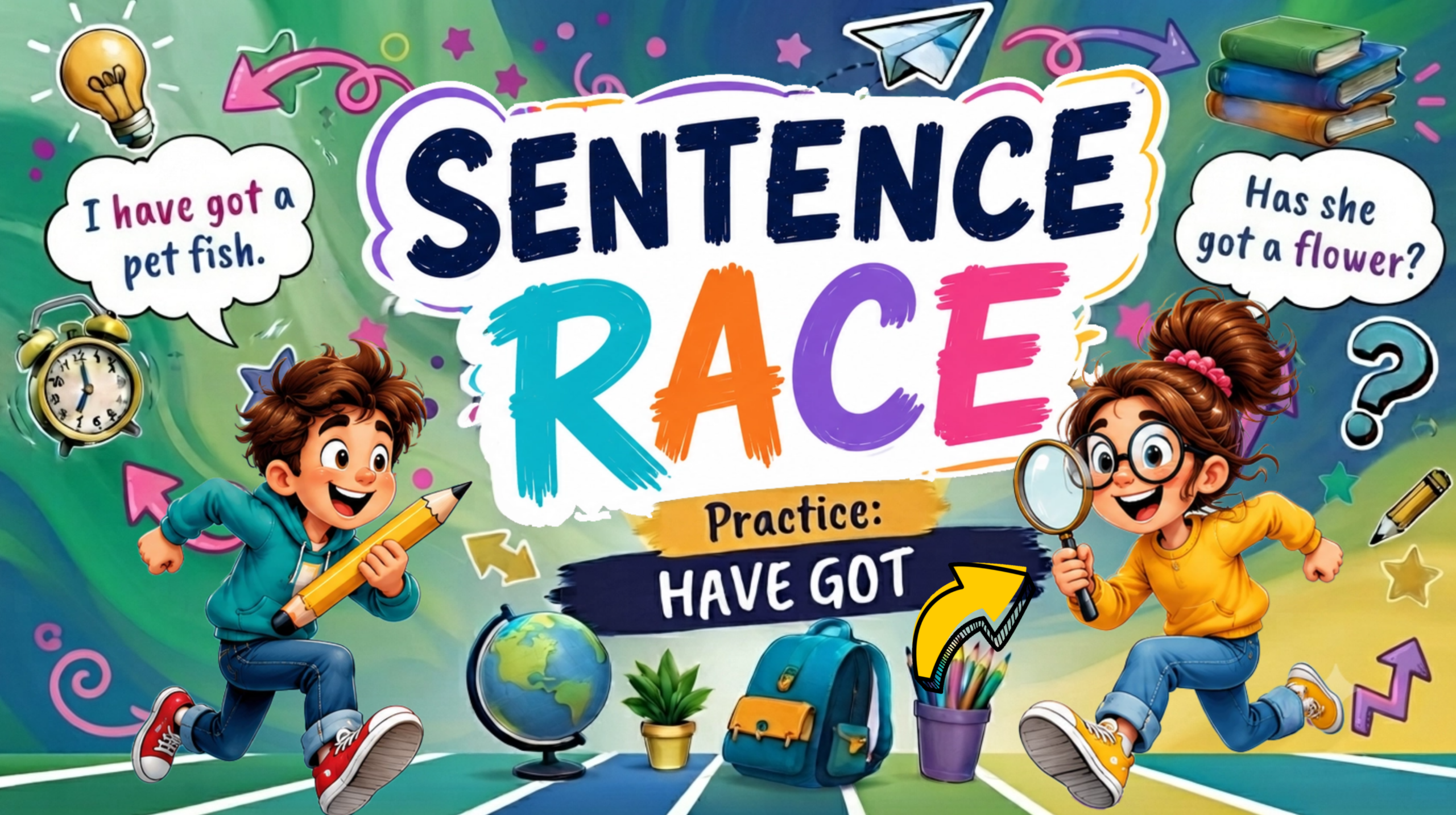 Sentence Race – Have Got