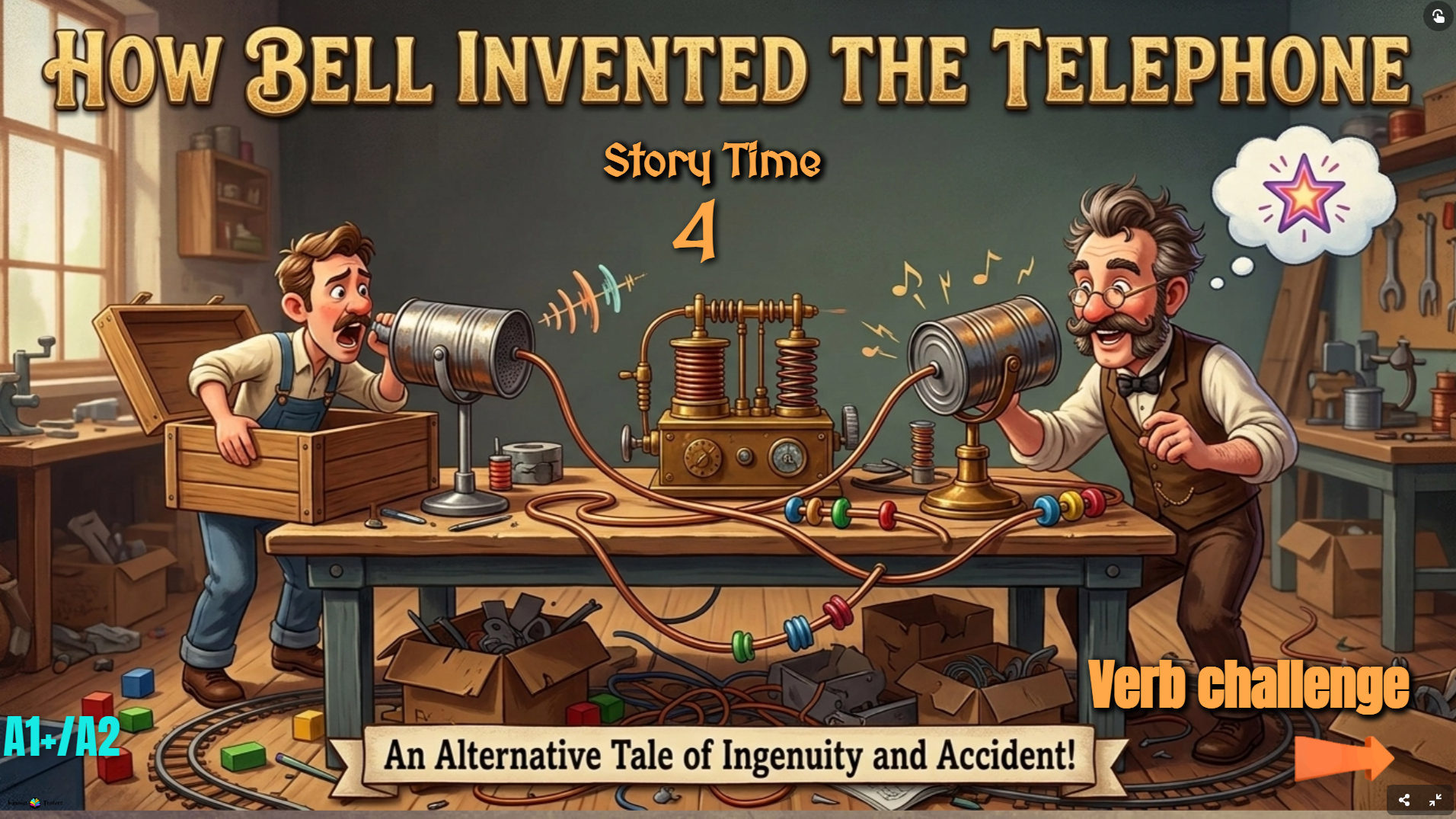 Story Time 4 – Verb Practice